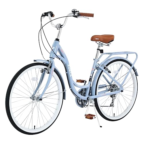 ZUKKA Beach Cruiser Bike for Women 24